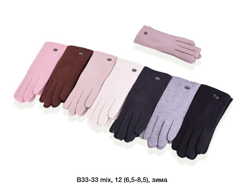 Перчатки Descarrilado (6.5-8.5) B33-33 mix (зима)