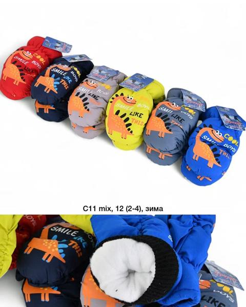 Варежки Descarrilado (2-4) C11 mix (зима)