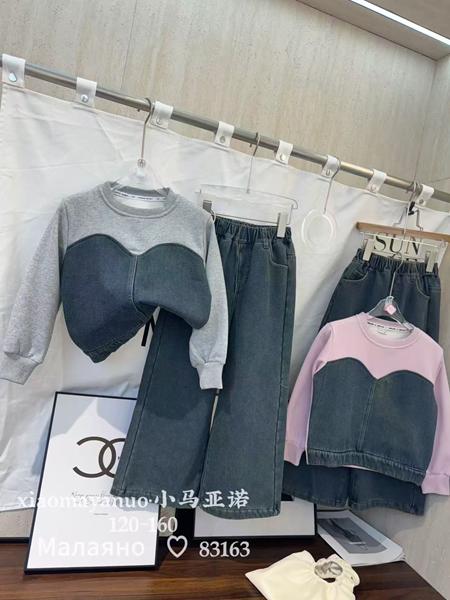 Костюм спорт Delfinka (120-160) 83163 pink (зима)