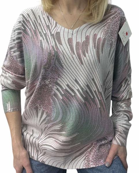 Свитер Elena&Vika (46-50) 25241 powder (деми)