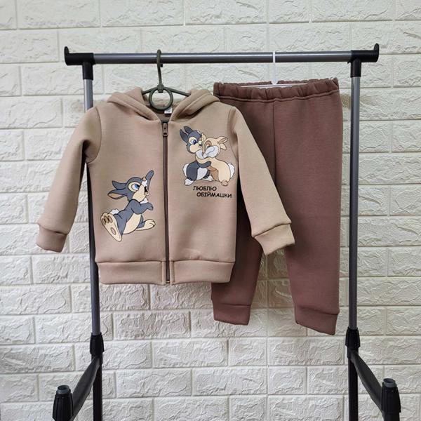 Костюм спорт Proschenko (1-3) PR604 beige (зима)