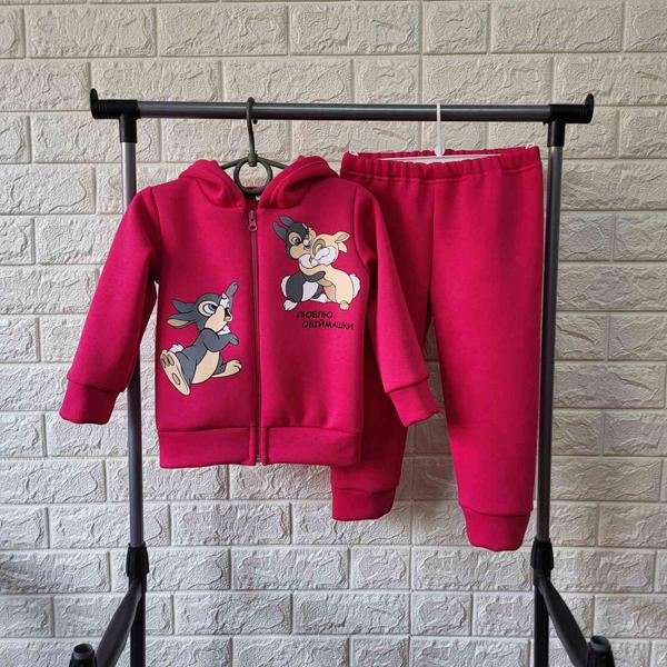 Костюм спорт Proschenko (1-3) PR611 crimson (зима)