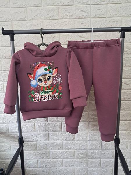 Костюм спорт Proschenko (2-4) PR639 brown (зима)