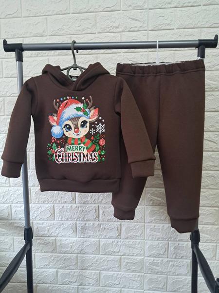 Костюм спорт Proschenko (104-116) PR647 brown (зима)