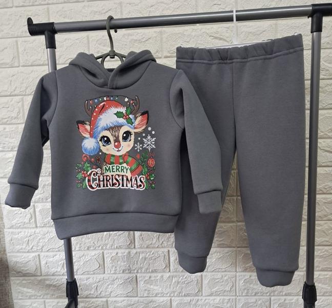 Костюм спорт Proschenko (104-116) PR648 grey (зима)