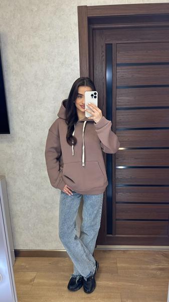 Худи Valentina (42-48) 1 brown (зима)