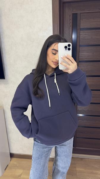 Худи Valentina (42-48) 1 navy (зима)