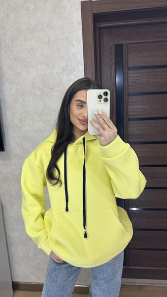 Худи Valentina (42-48) 1 yellow (зима)