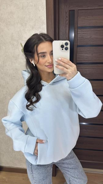 Худи Valentina (42-48) 2 l.blue (зима)