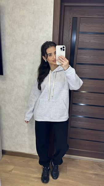 Костюм спорт Valentina (42-50) VL118 grey (зима)