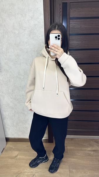 Костюм спорт Valentina (42-50) VL123 l.beige (зима)