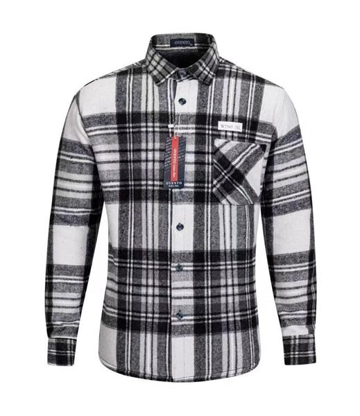 Рубашка Verton (XL-5XL) W2568 grey (зима)