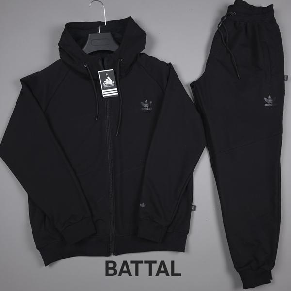 Костюм спорт Verton (50-58) W2584 black (зима)