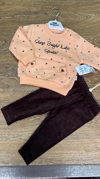 Костюм спорт Proschenko (0.9-2) PR687 peach (зима)