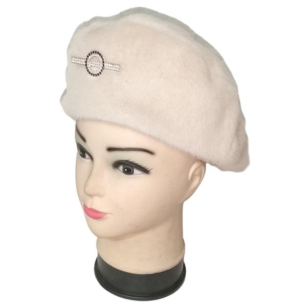 Шапка Mabi (56-60) 0598 l.beige (зима)