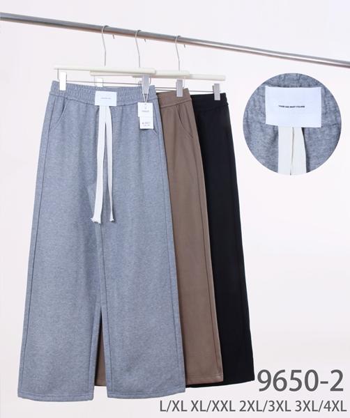 Штаны спорт Kenalin (L-4XL) 9650-2 mix (деми)