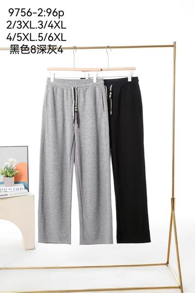 Штаны спорт Kenalin (2XL-6XL) 9756-2 mix (деми)