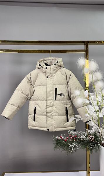 Куртка Delfinka (122-140) 25002 l.beige (зима)