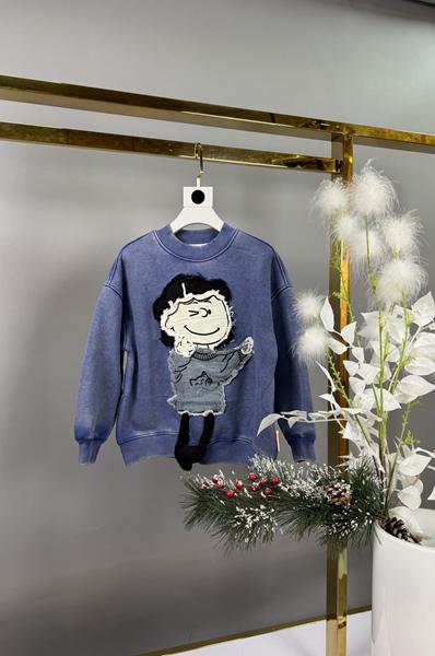 Свитер Delfinka (120-160) 809 blue (зима)