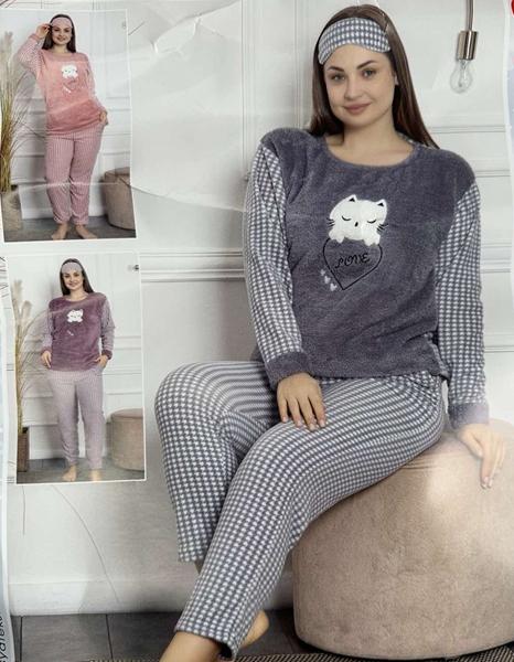Пижама Estima (XL-4XL) 02180 violet (зима)