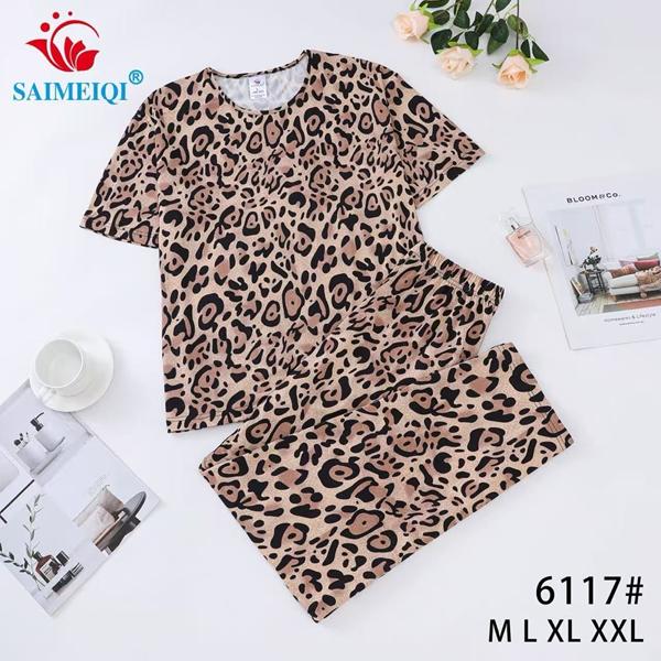 Пижама Estima (M-2XL) 6117 beige (деми)