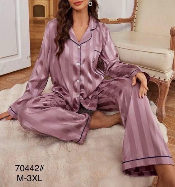 Пижама Estima (M-3XL) 70442 pink (деми)