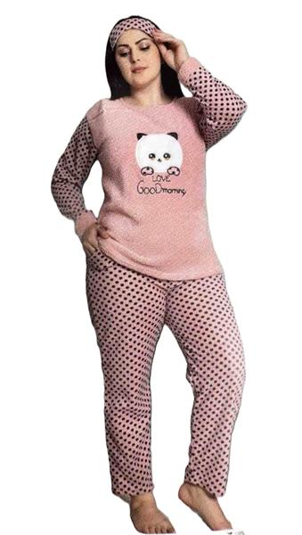 Пижама Estima (XL-4XL) E11 pink (зима)