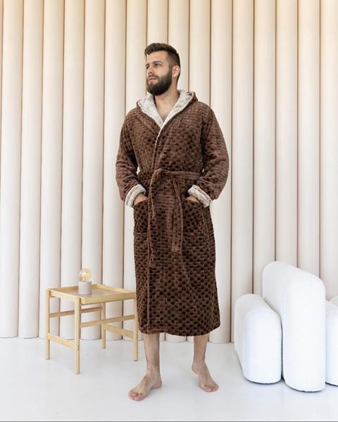 Халат Estima (XL-4XL) E2 brown (зима)