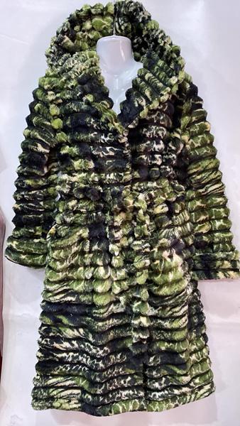 Халат Estima (M-2XL) E23 green (зима)