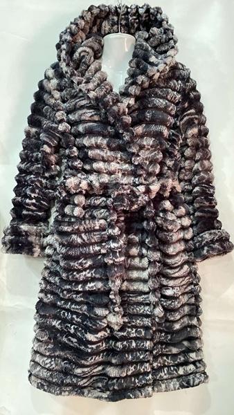 Халат Estima (M-2XL) E24 black (зима)