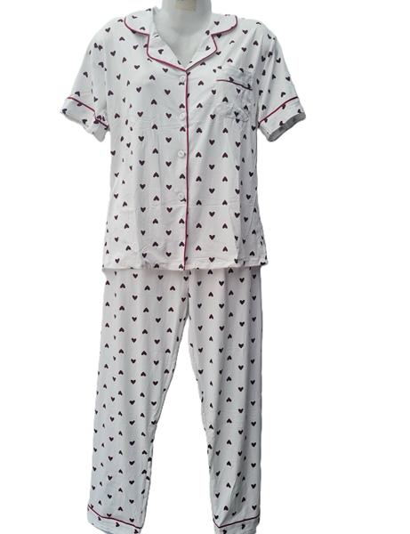 Пижама Estima (S-XL) E34 white (деми)