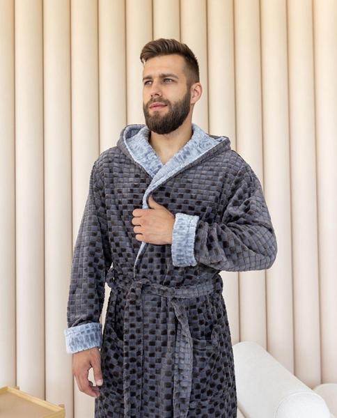 Халат Estima (XL-4XL) E4 d.grey (зима)