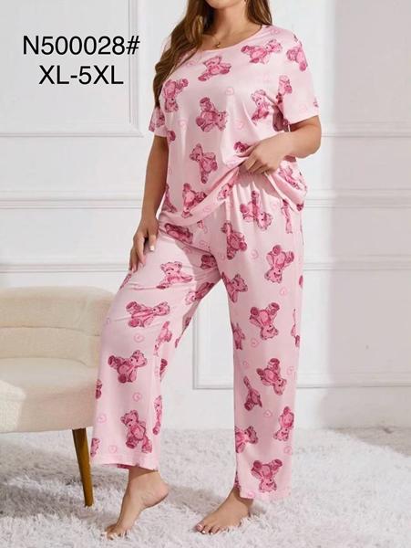 Пижама Estima (XL-5XL) N500028 pink (деми)