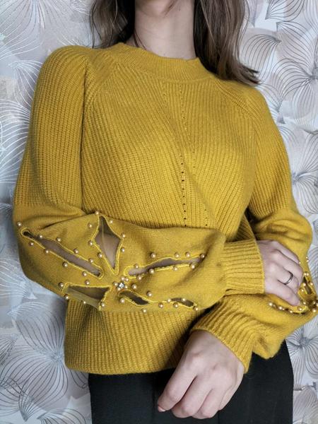 Свитер Kosta (42-48) 5113 yellow (зима)