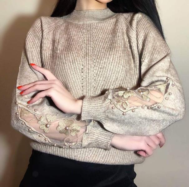 Свитер Kosta (42-48) 5117 beige (зима)