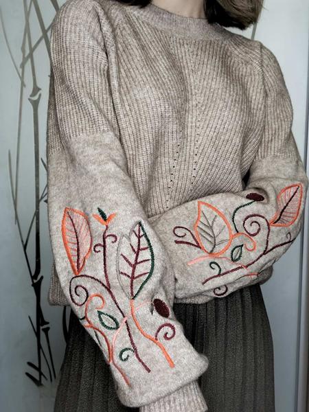 Свитер Kosta (42-48) 5605 beige (зима)