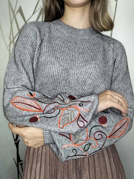 Свитер Kosta (42-48) 5605 grey (зима)