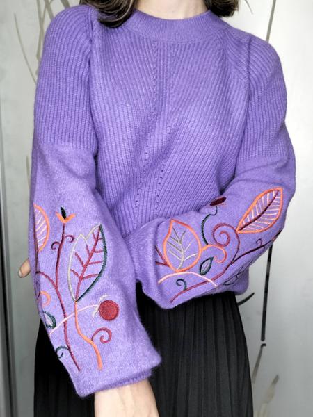 Свитер Kosta (42-48) 5605 lilac (зима)