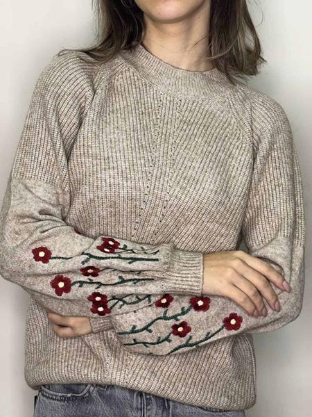 Свитер Kosta (42-48) 5615 beige (зима)