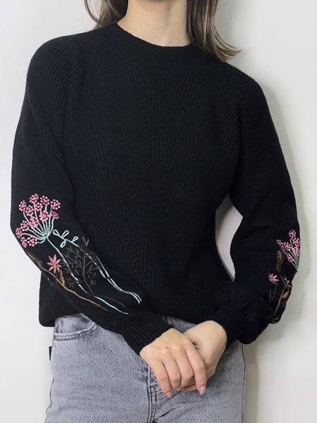 Свитер Kosta (42-48) 5619 black (зима)