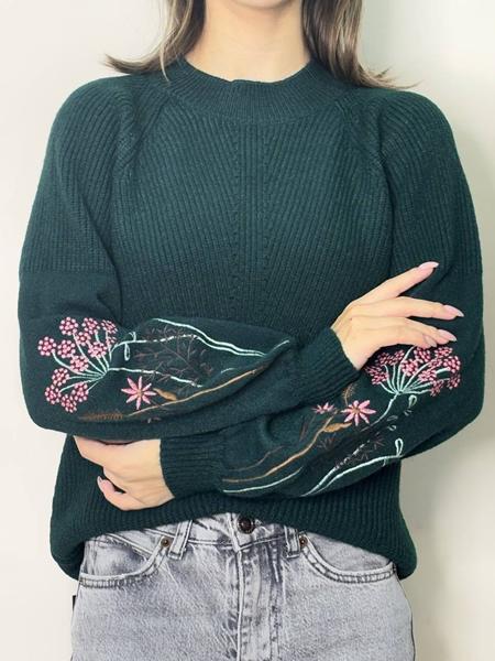 Свитер Kosta (42-48) 5619 green (зима)