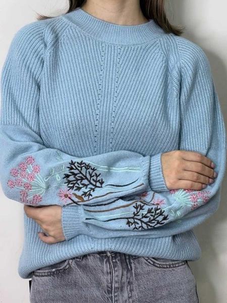 Свитер Kosta (42-48) 5619 l.blue (зима)