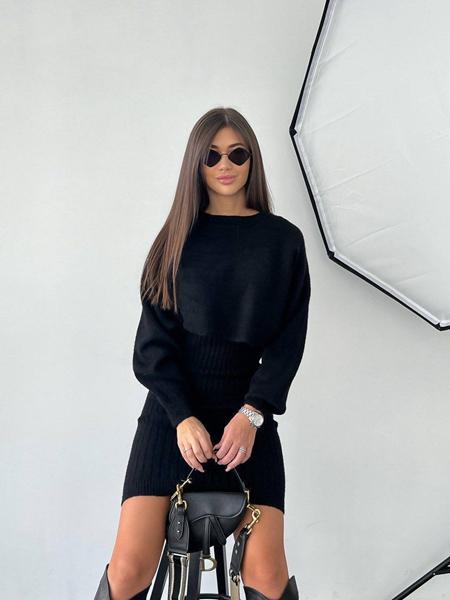 Костюм Kosta (44-48) 5801 black (зима)