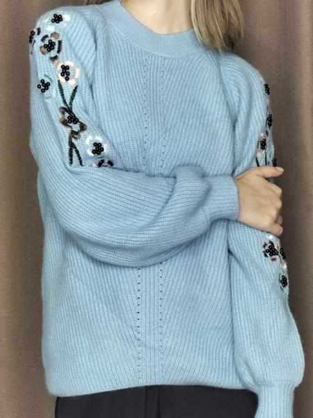 Свитер Kosta (42-48) 5806 l.blue (зима)