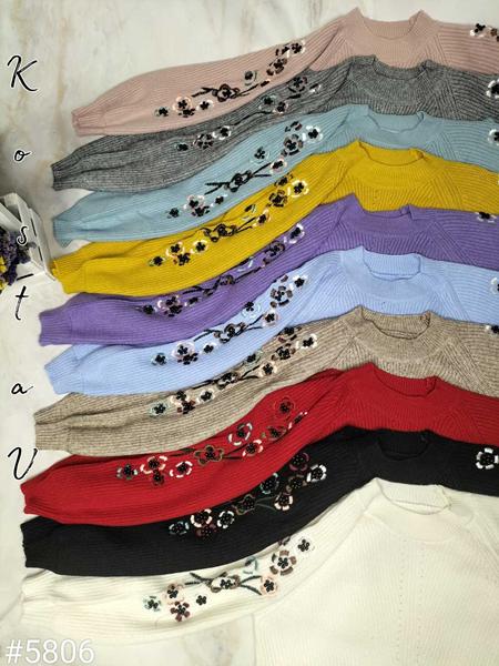 Свитер Kosta (42-48) 5806 mint (зима)