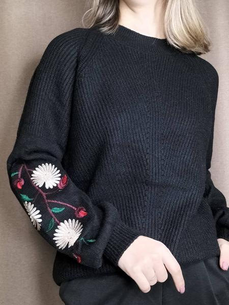 Свитер Kosta (42-48) 5807 black (зима)