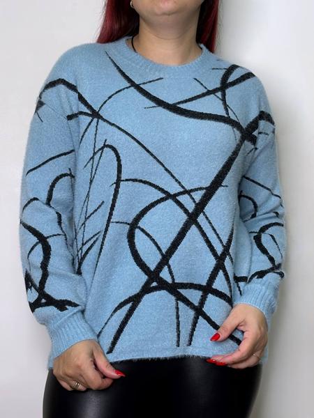 Свитер Kosta (42-46) 95711 l.blue (зима)