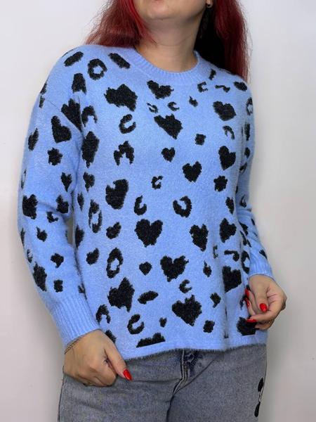 Свитер Kosta (42-46) 95718 l.blue (зима)