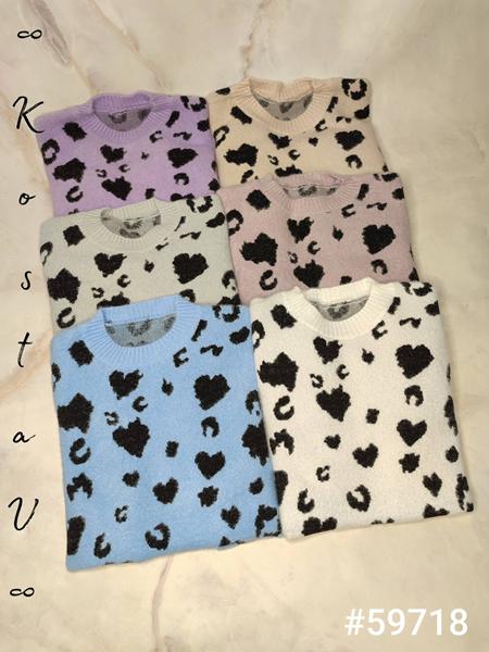 Свитер Kosta (42-46) 95718 mix (зима)