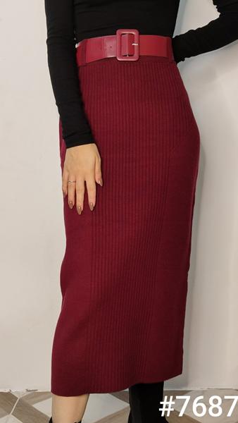 Юбка Kosta (42-48) 7687 wine (деми)